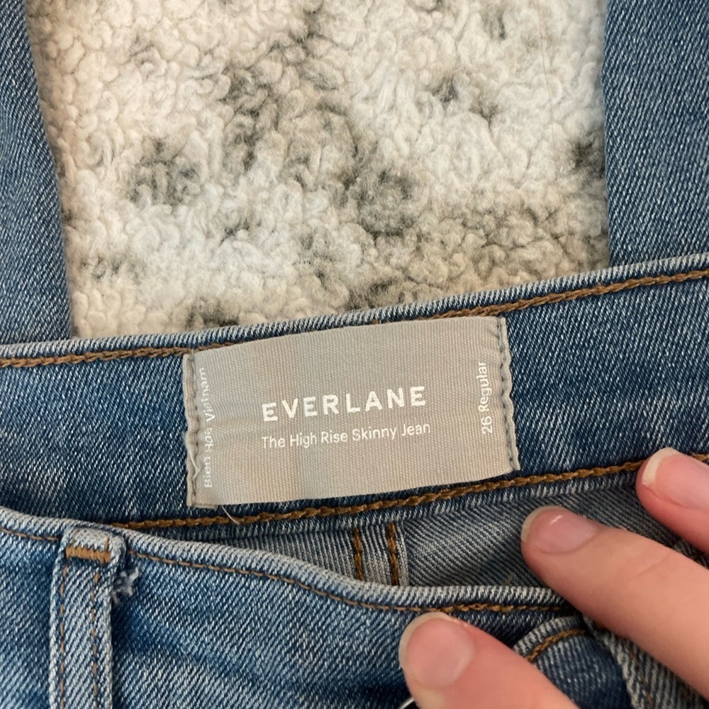 Everlane the high rise skinny jean - Picture 2 of 3